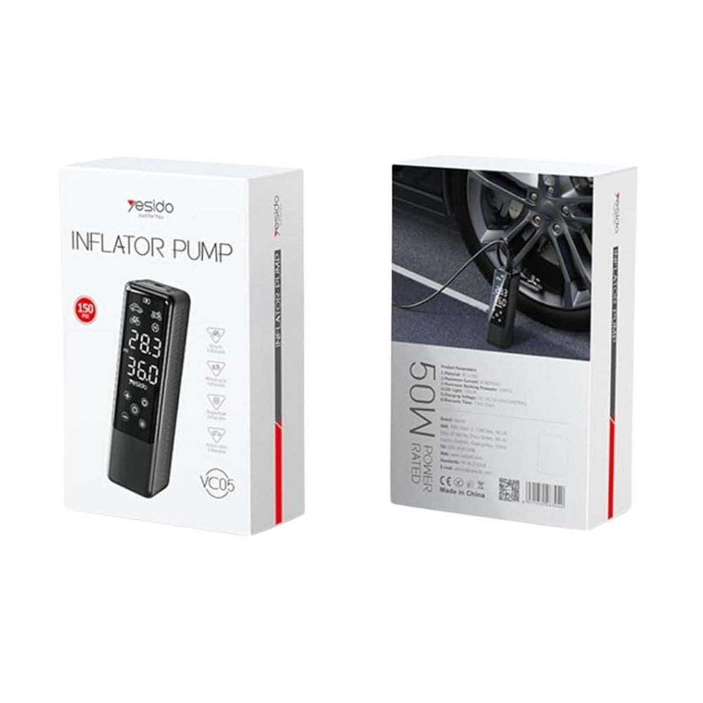 Yesido VC05 Portable Inflator Pump Yesido VC05 Portable Inflator Pump